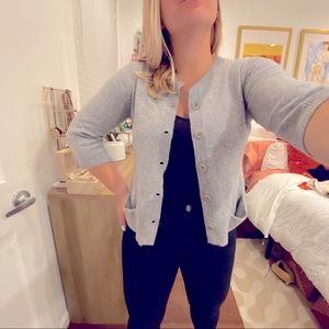 Eileen Fisher 100% Cashmere Cardigan